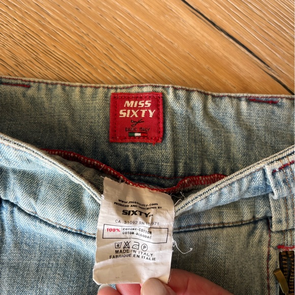 Denim A-Line Skirt Miss Sixty - Picture 4 of 5